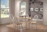 Taffee White 5 Pc Dining Set on Sale