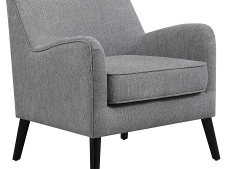 Charlie Grey Accent Chair on Sale