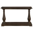 Walden Brown Sofa Table For Sale