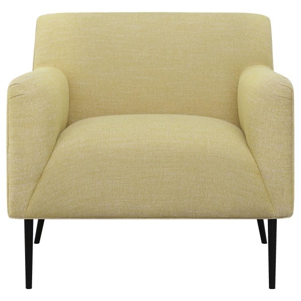 Darlene Yellow Accent Chair For Discount