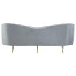 Sophia Grey 2 Pc Sofa Set on Sale