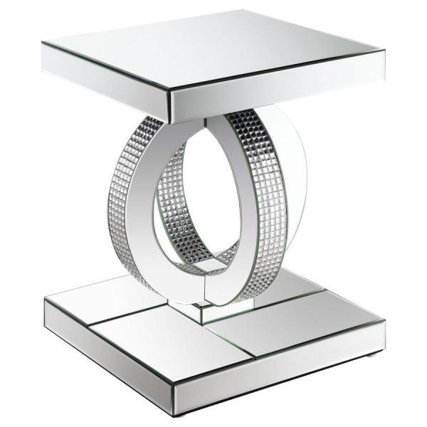 Breena Silver End Table Discount