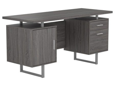 Lawtey Grey Computer Desk Discount