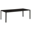 Brock Black 3 Pc Coffee Table Set Hot on Sale