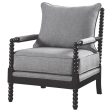 Blanchett Grey Accent Chair For Sale