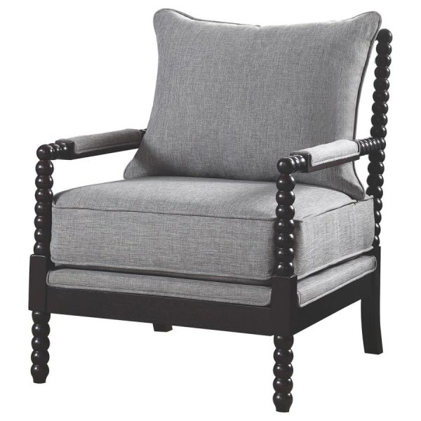 Blanchett Grey Accent Chair For Sale