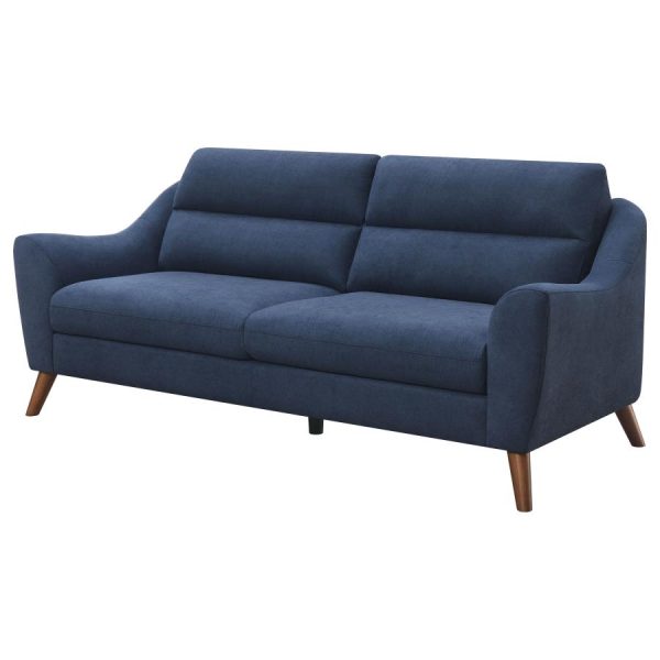 Gano Blue Sofa For Discount