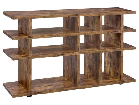 Santos Brown Console Bookcase For Discount