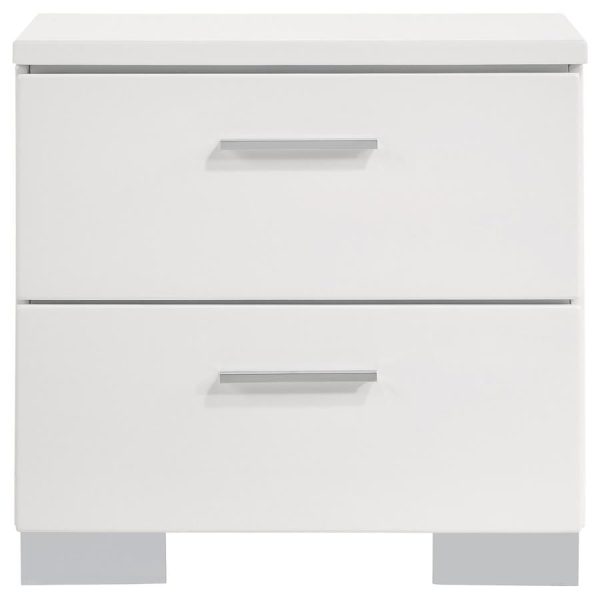 Felicity White Nightstand Cheap