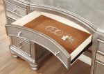 Bling Game Silver Vanity Table Online Hot Sale