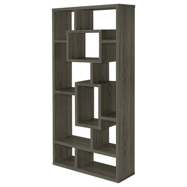 Howie Grey Bookcase Cheap