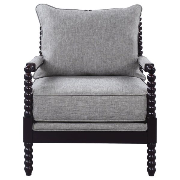 Blanchett Grey Accent Chair For Sale