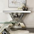 Taffeta Silver Sofa Table on Sale