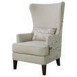 Pippin Beige Accent Chair For Discount