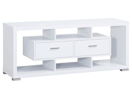 Darien White 59  Tv Stand Fashion