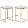 Nadia Beige Counter Stool For Sale