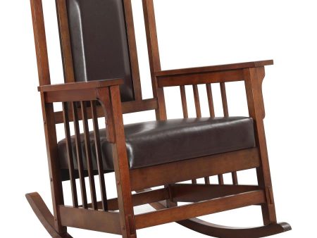 Ida Brown Rocking Chair For Cheap