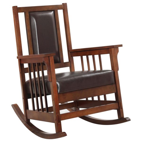 Ida Brown Rocking Chair For Cheap