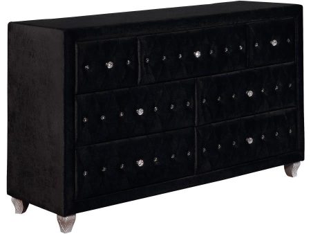 Deanna Black Dresser on Sale