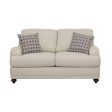 Glenn Grey Loveseat Online now