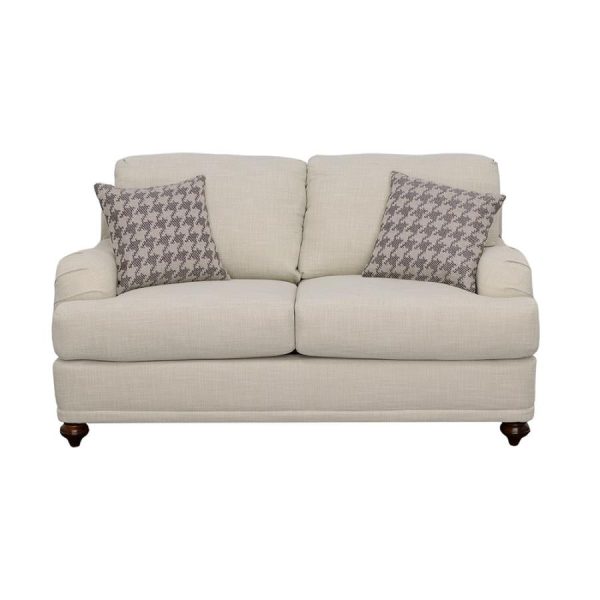 Glenn Grey Loveseat Online now