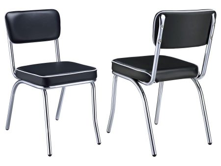 Retro Black Side Chair Online