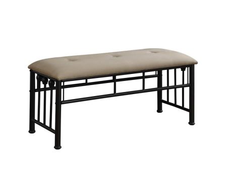 Livingston Brown Bench Discount