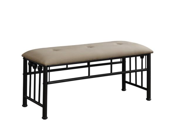 Livingston Brown Bench Discount