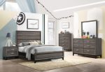 Watson Grey Full Bed 4 Pc Set For Cheap