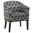 Jansen Grey Accent Chair For Cheap