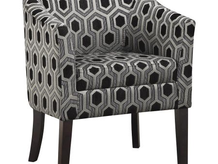 Jansen Grey Accent Chair For Cheap