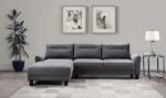 Caspian Grey Sectional Online now