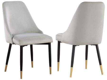 Gabrielle Grey Side Chair on Sale