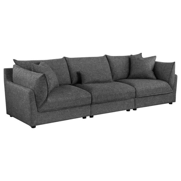 Sasha Black Sofa Supply