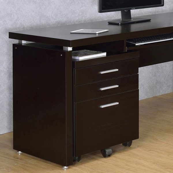 Skylar Brown File Cabinet For Sale