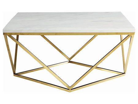 Meryl White Coffee Table For Cheap