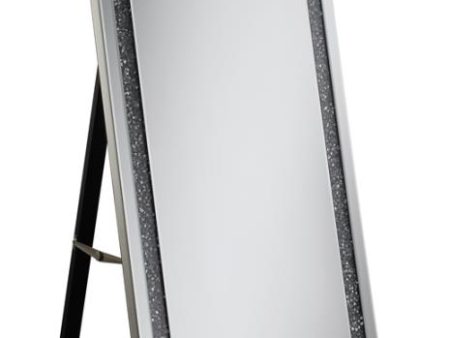 Novak Silver Standing Mirror For Sale