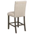 Ralland Beige Counter Stool For Cheap