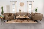 Thatcher Brown 3 Pc Sofa Set Discount