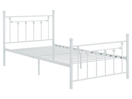 Canon White Twin Bed For Cheap