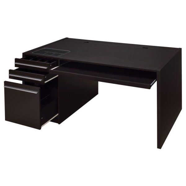 Halston Brown Computer Desk Sale