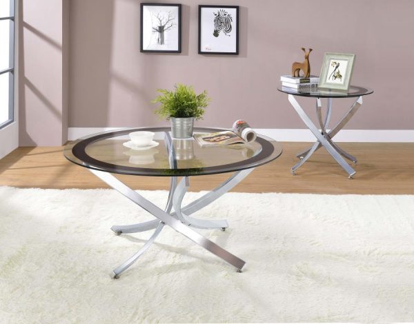 Brooke Silver End Table Fashion