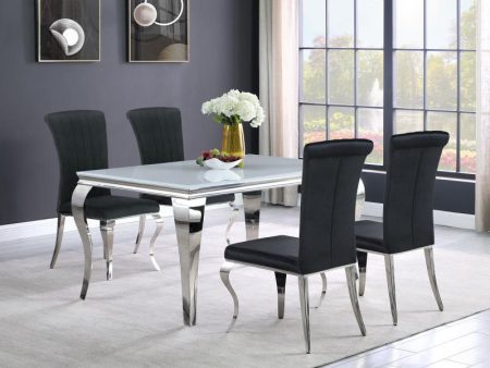 Carone Black 5 Pc Dining Set For Cheap