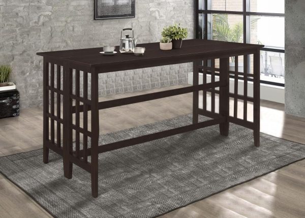 Gabriel Brown Counter Height Dining Table Hot on Sale