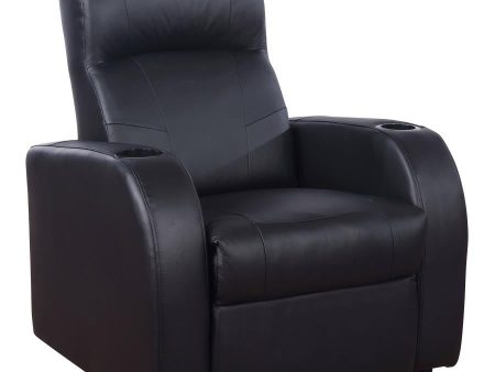 Cyrus Black Recliner Online Sale