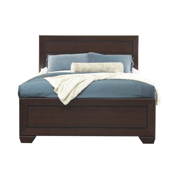 Kauffman Brown Queen Bed Fashion