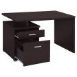 Irving Brown Computer Desk Discount