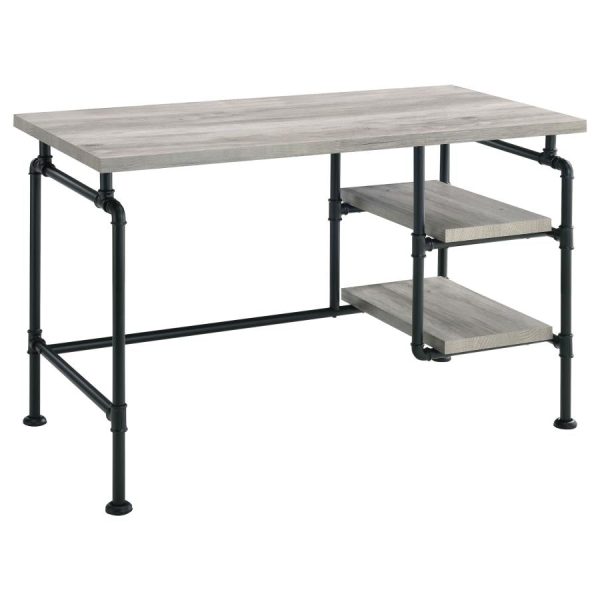 Delray Grey Writing Desk Hot on Sale