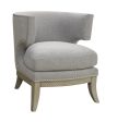 Jordan Grey Accent Chair Supply