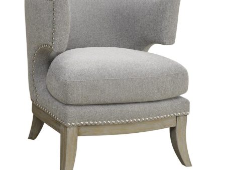 Jordan Grey Accent Chair Supply